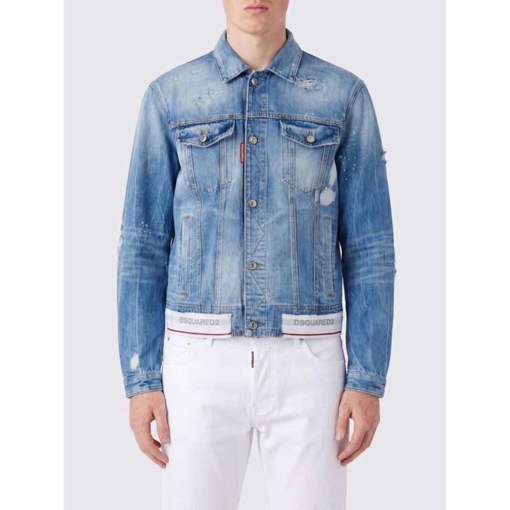 Dsquared2 Jacket Men Blue